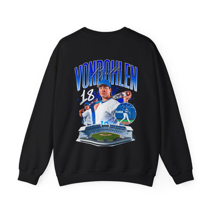 Brett Vondohlen Logo Front & Back Crewneck