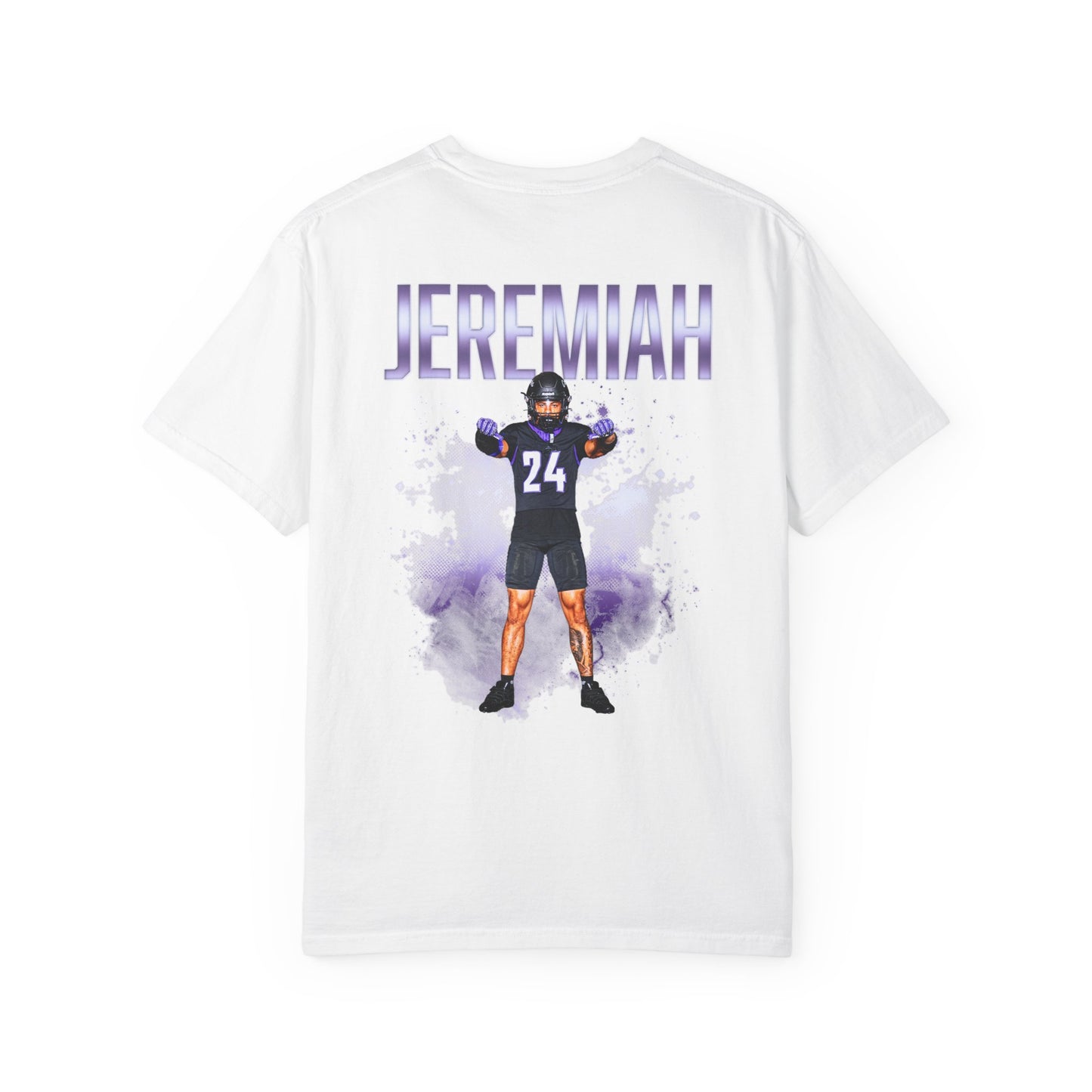 Jeremiah Valdez-Sholar Logo Front & Back Premium Tee