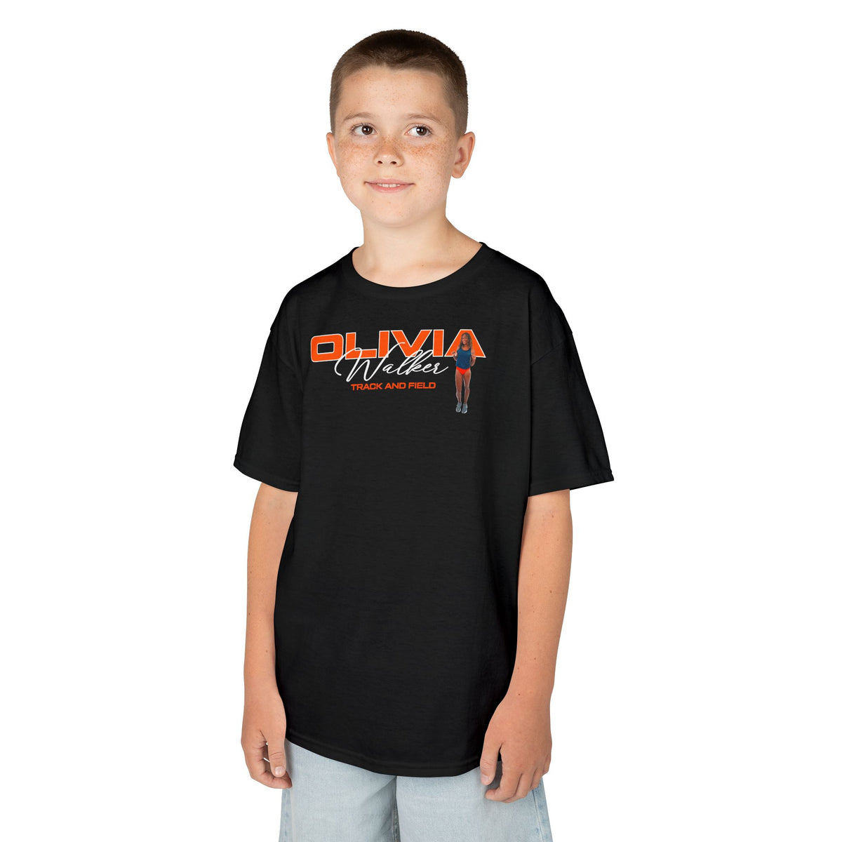 Olivia Walker Cursive Kids Tee