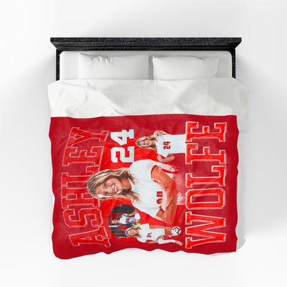 Ashley Wolfe 60"-80" Plush Blanket