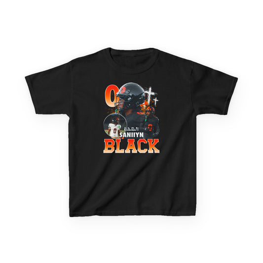 Saniiyn Black Kids Tee