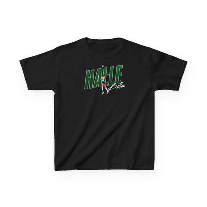 Halle Bills Cursive Combo Colored Kids Tee