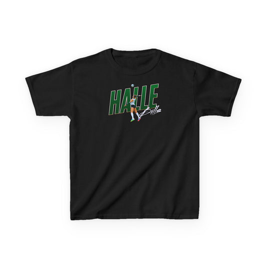 Halle Bills Cursive Combo Colored Kids Tee