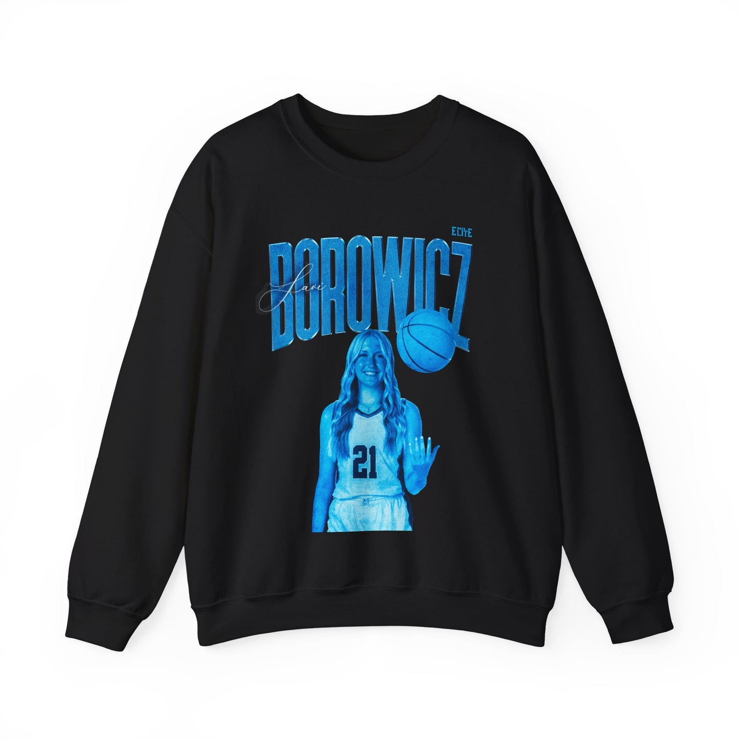 Savi Borowicz Faded Glory Crewneck Sweatshirt