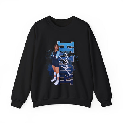 Abbie Roth Vertical Name Crewneck Sweatshirt