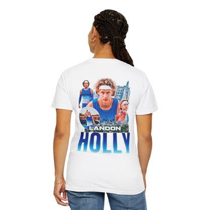 Landon Holly Logo Front & Back Premium Tee