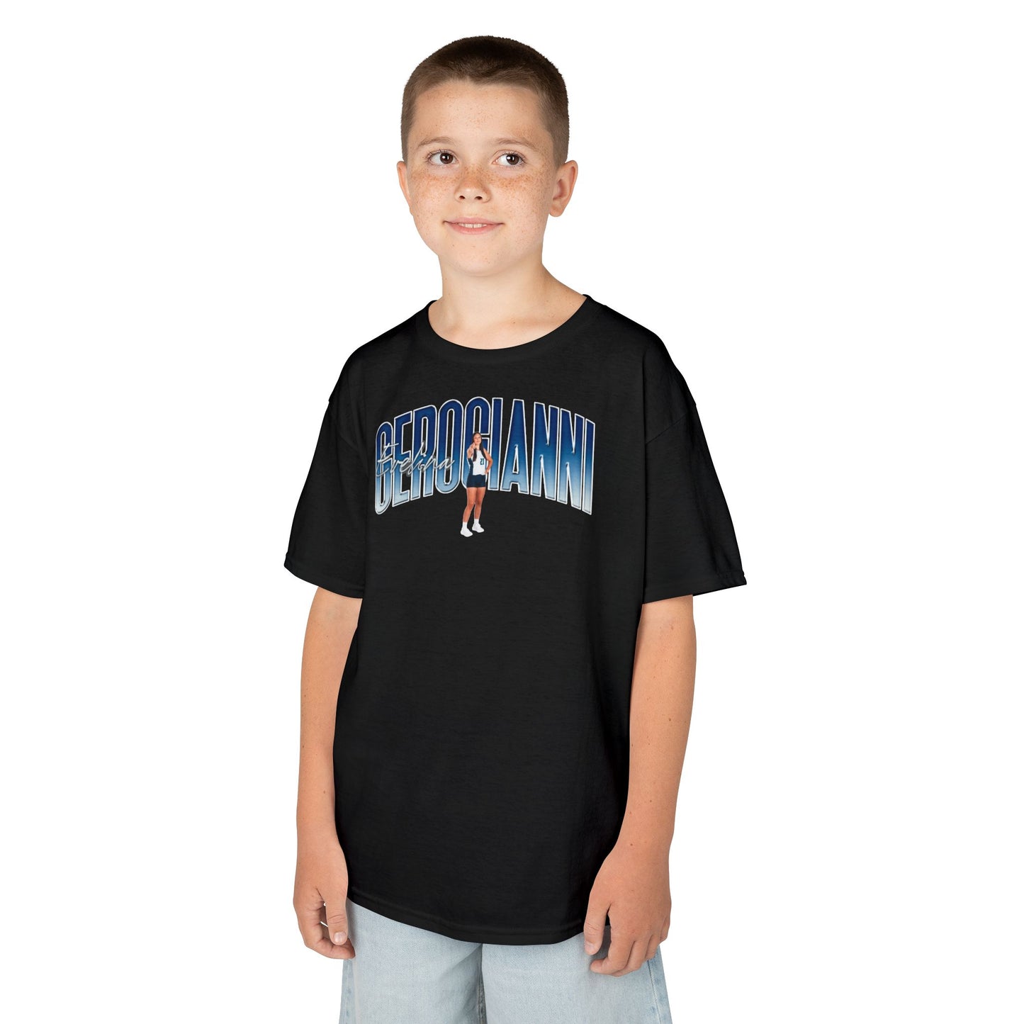 Evelina Gerogianni Curved Combo Colored Kids Tee