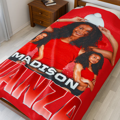 Madison Wanza 60"-80" Plush Blanket