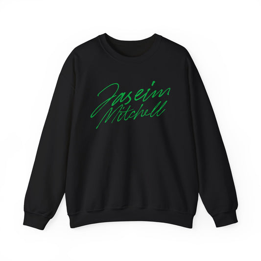 Jaseim Mitchell Cursive Crewneck Sweatshirt