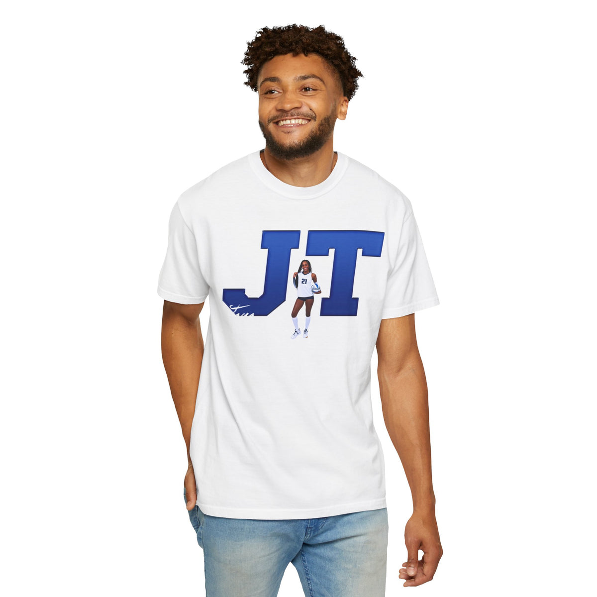 Jaya Tarver Big Initials Premium Tee