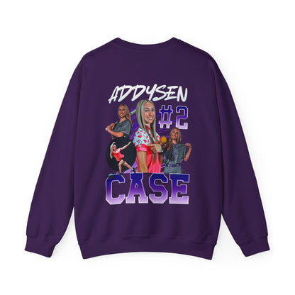 Addysen Case Logo Front & Back Crewneck