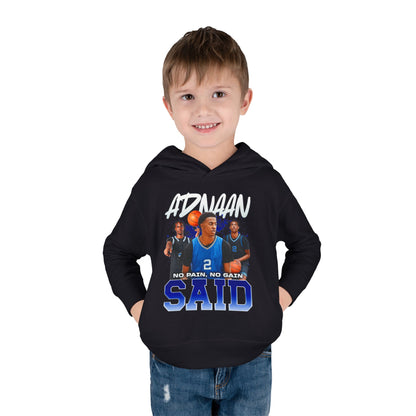 Adnaan Said Toddler Pullover Hoodie