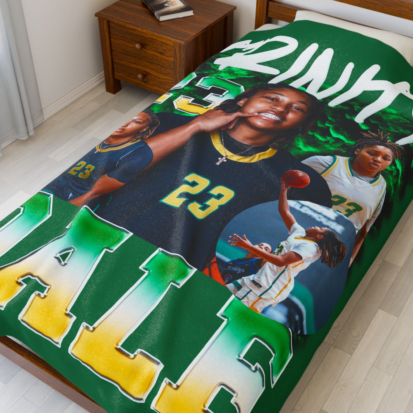 Trinity Dale 60"-80" Plush Blanket