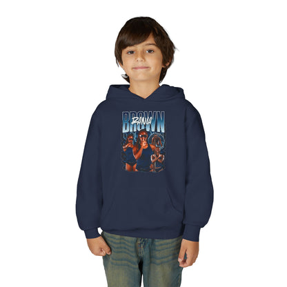 Rania Brown Kids Hoodie