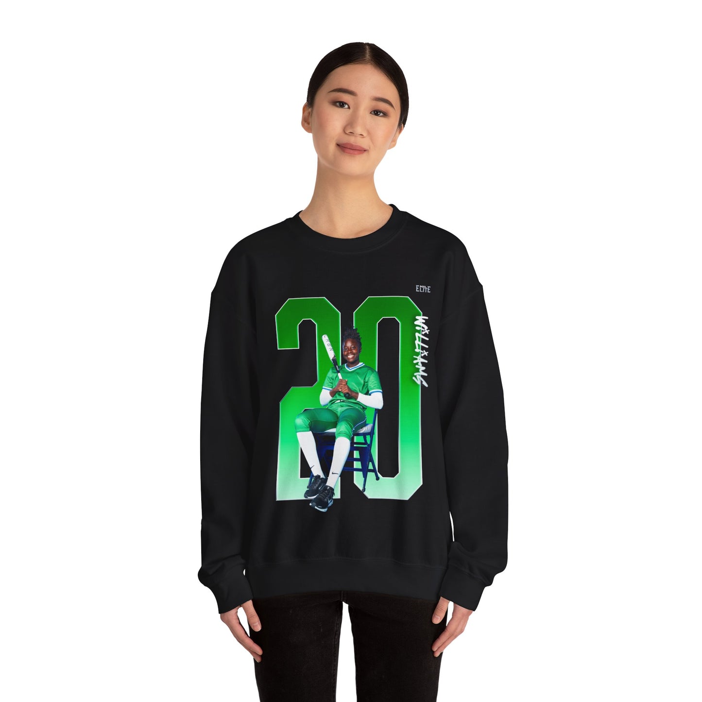 K'Mari Williams Player Icon Number Crewneck Sweatshirt