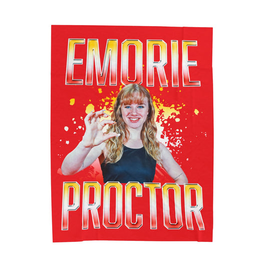 Emorie Proctor Hombre Combo 60"-80" Plush Blanket