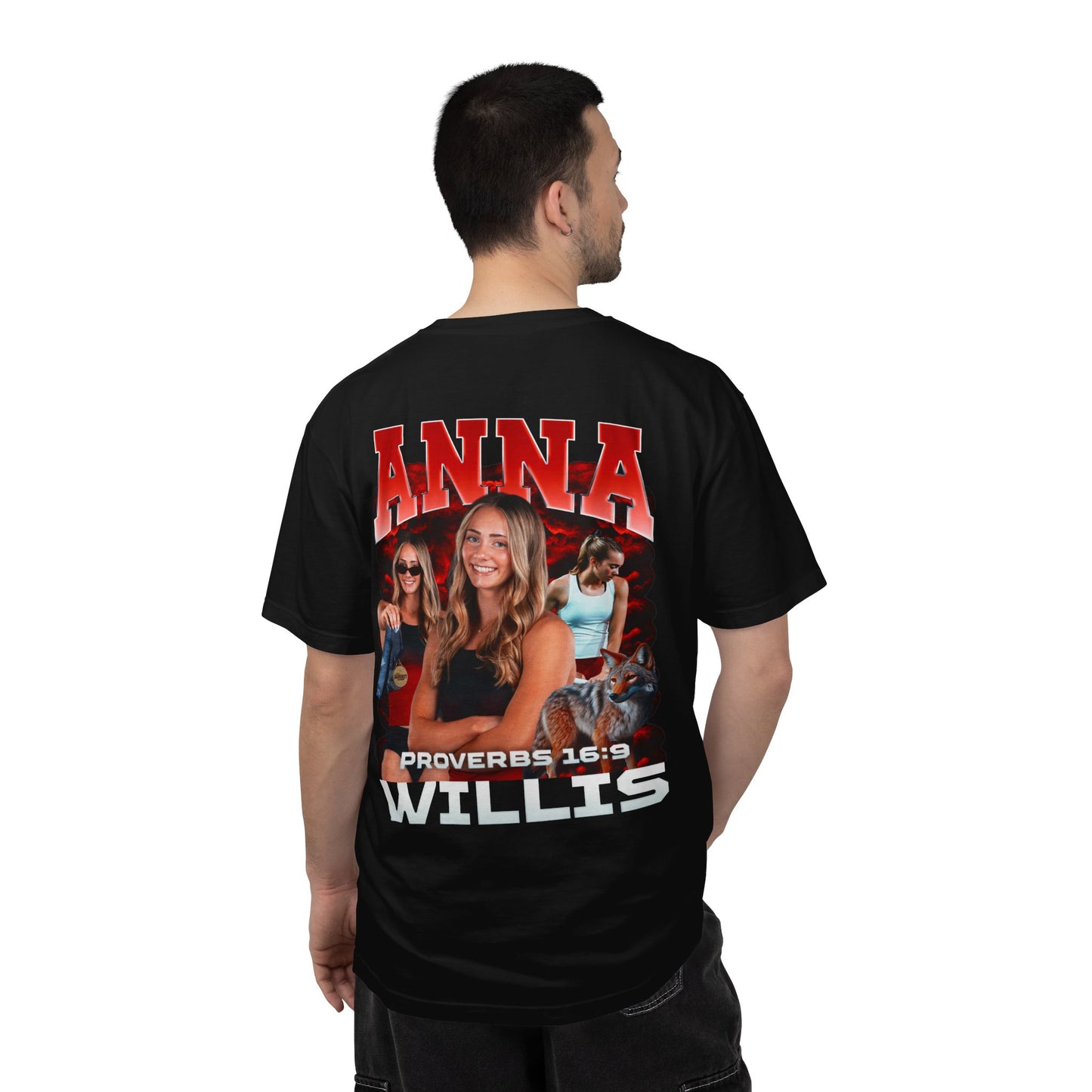 Anna Willis Logo Front & Back Premium Tee