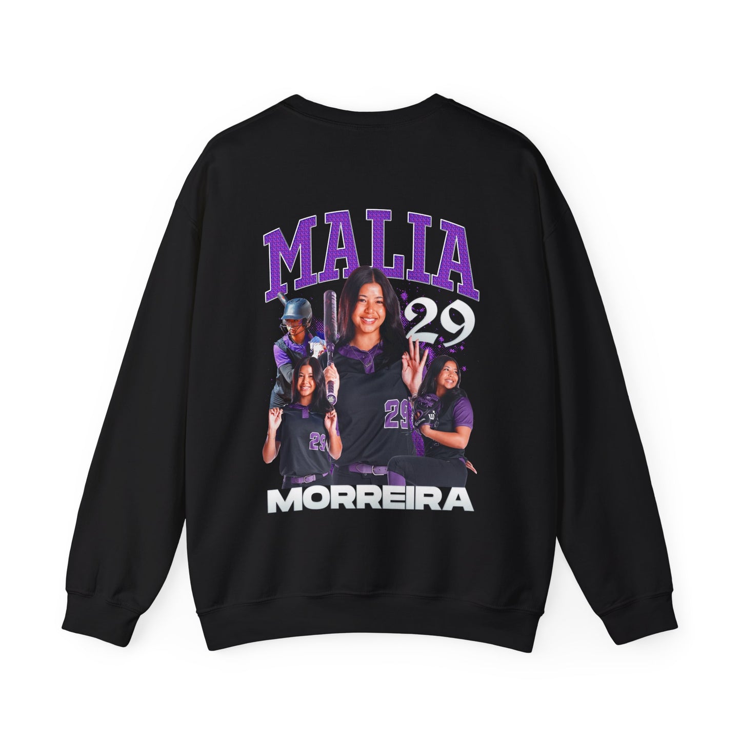 Malia Morreira Logo Front & Back Crewneck