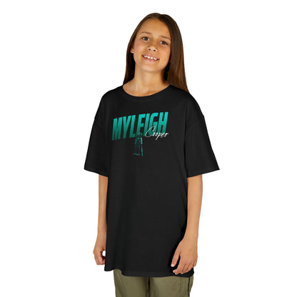 Myleigh Cooper Cursive Combo Colored Kids Tee