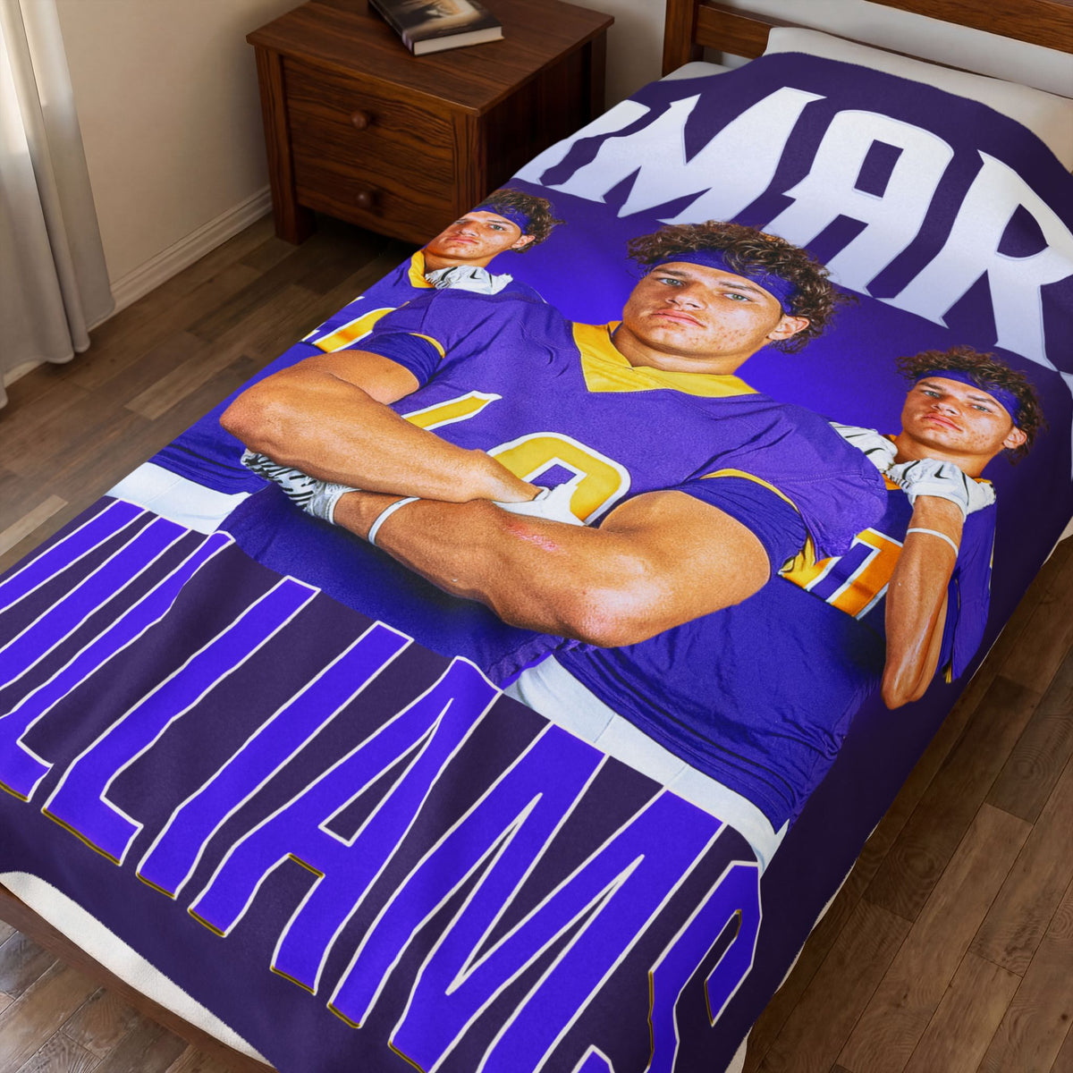 Amare Williams 60"-80" Plush Blanket