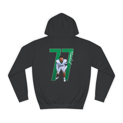 Jacob Saurbeck Player Icon Number Premium Hoodie