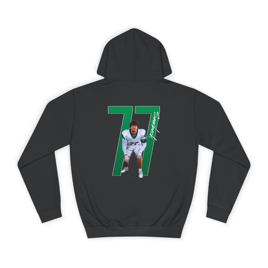Jacob Saurbeck Player Icon Number Premium Hoodie
