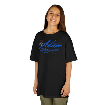 Adam Guajardo Cursive Name & Number Kids Tee