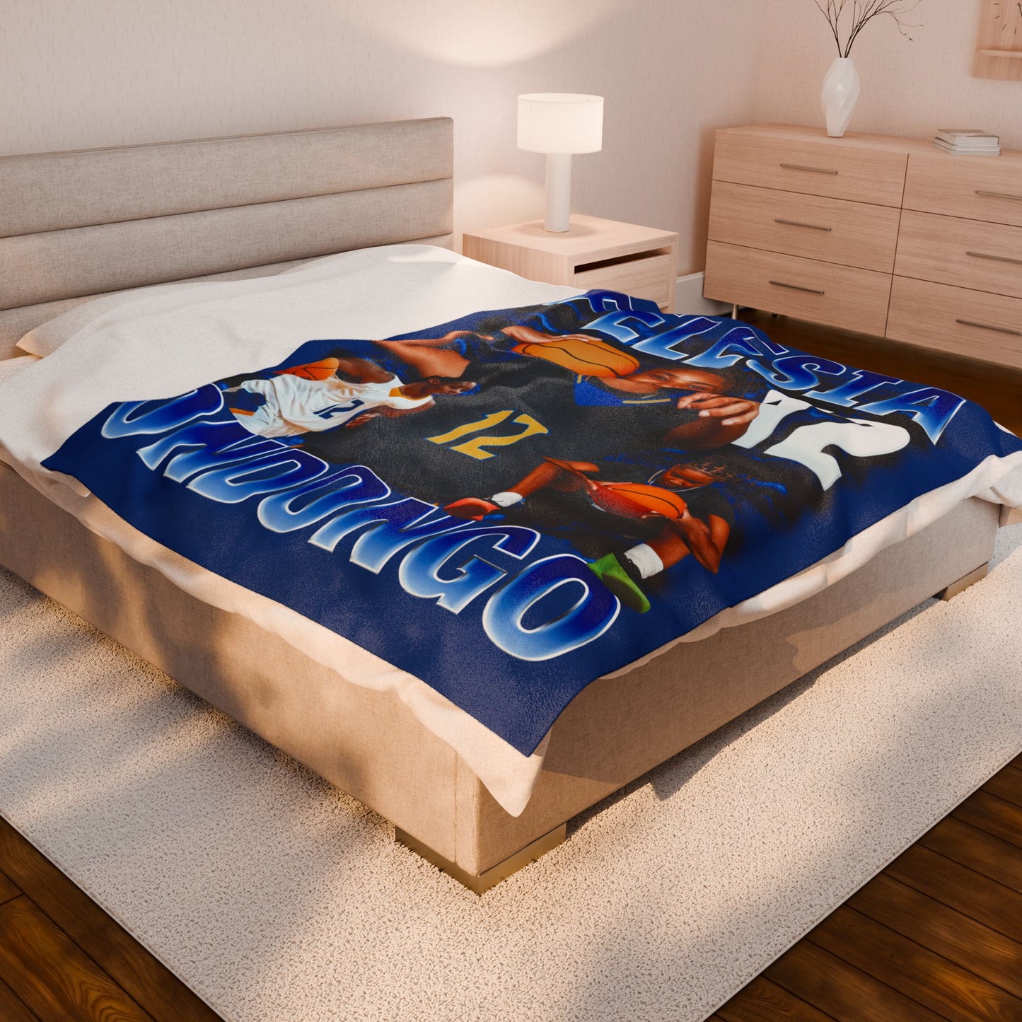 Felesia Ondongo 60"-80" Plush Blanket