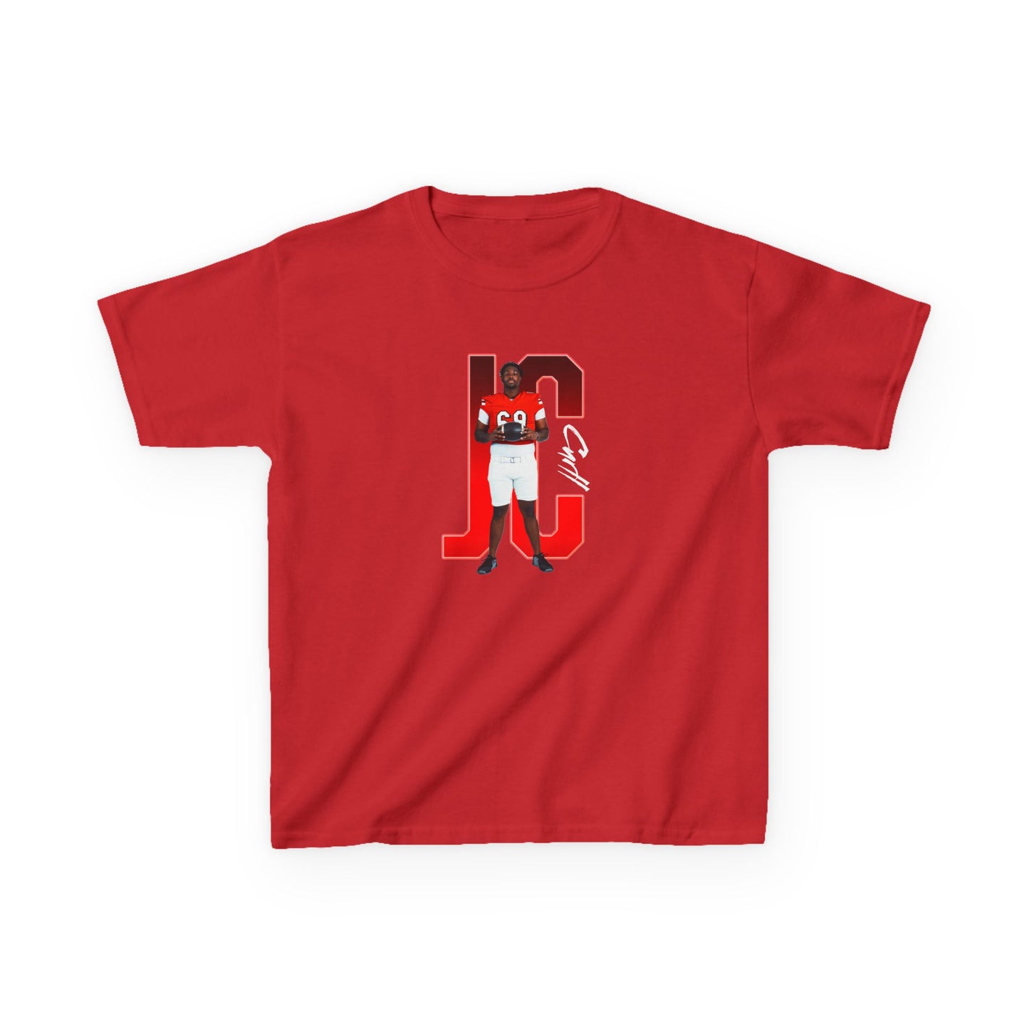 Jordan Curll Player Icon Initials Kids Tee