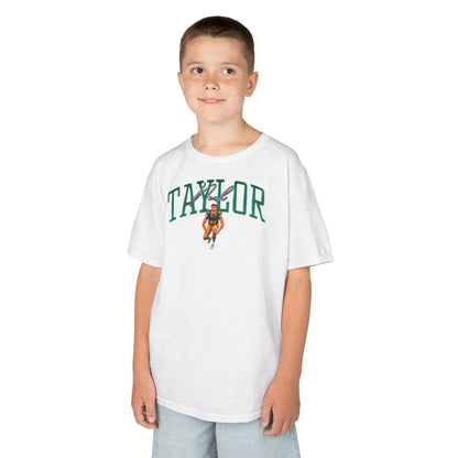 Noah Taylor Big Last Name Kids Tee