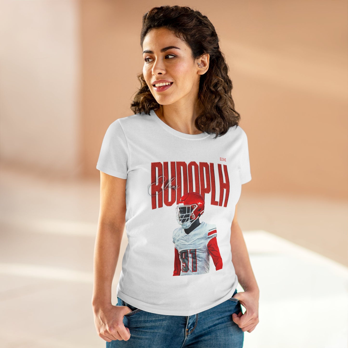 Elias Rudolph Faded Glory Women's Tee