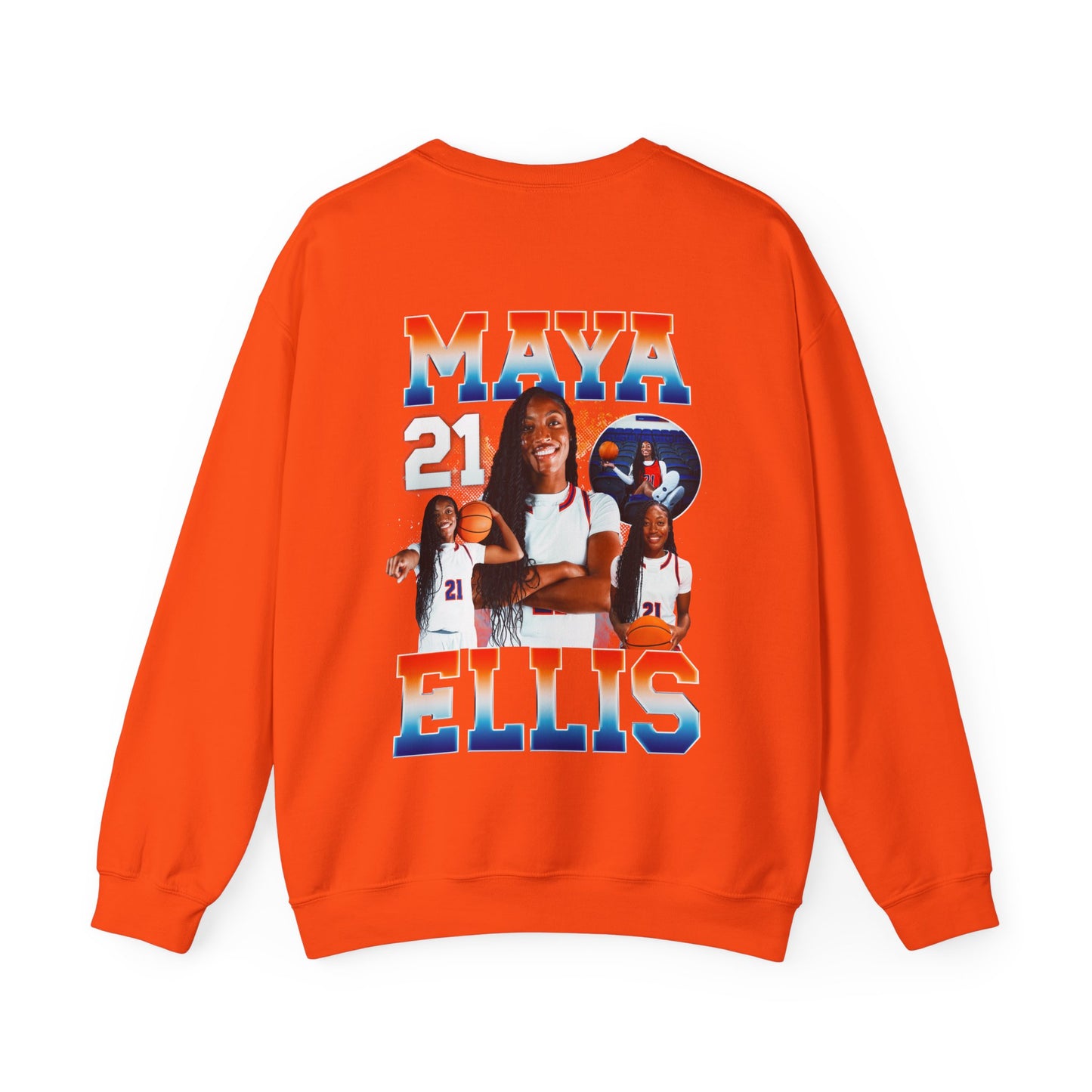 Maya Ellis Logo Front & Back Crewneck