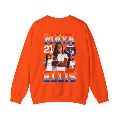 Maya Ellis Logo Front & Back Crewneck