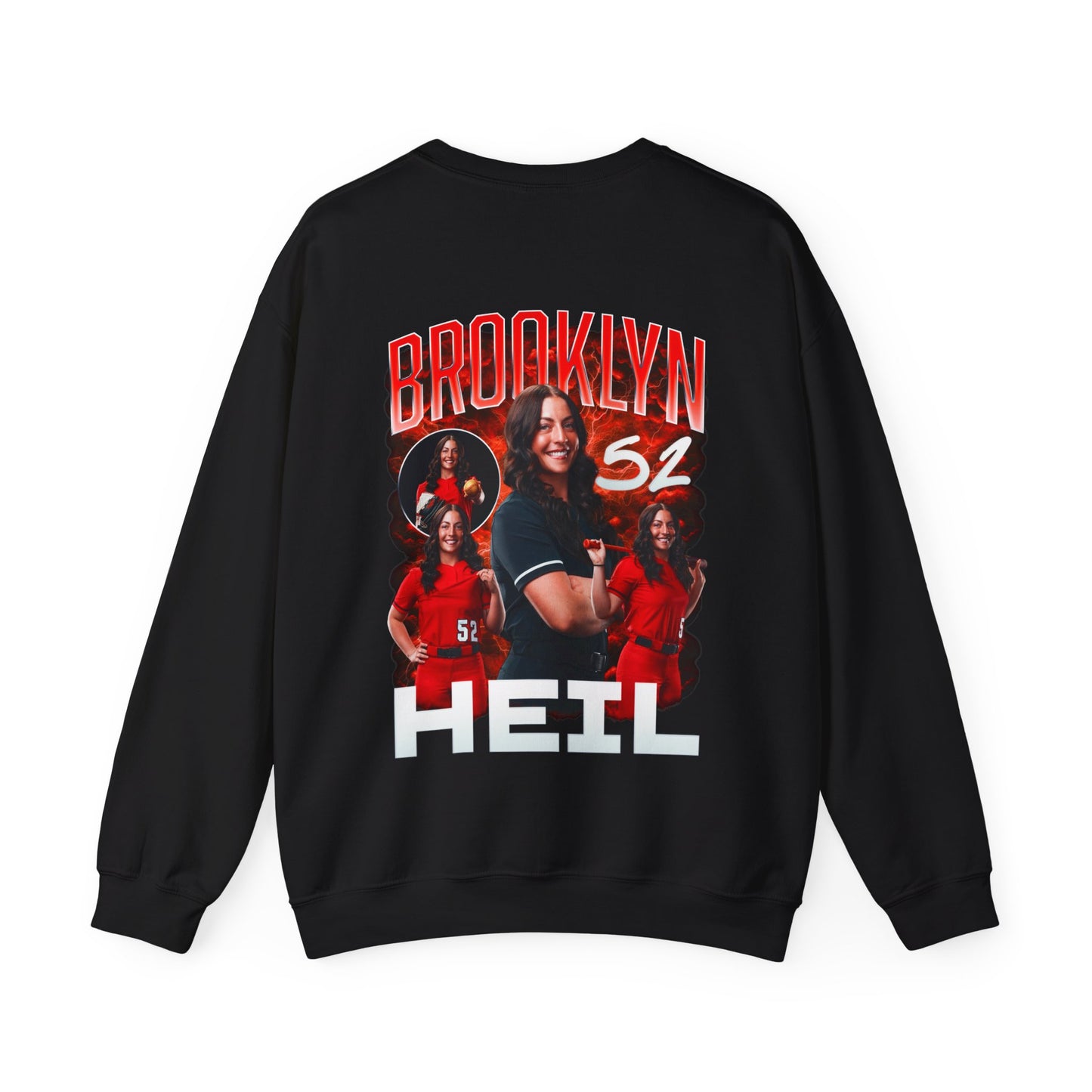 Brooklyn Heil Logo Front & Back Crewneck