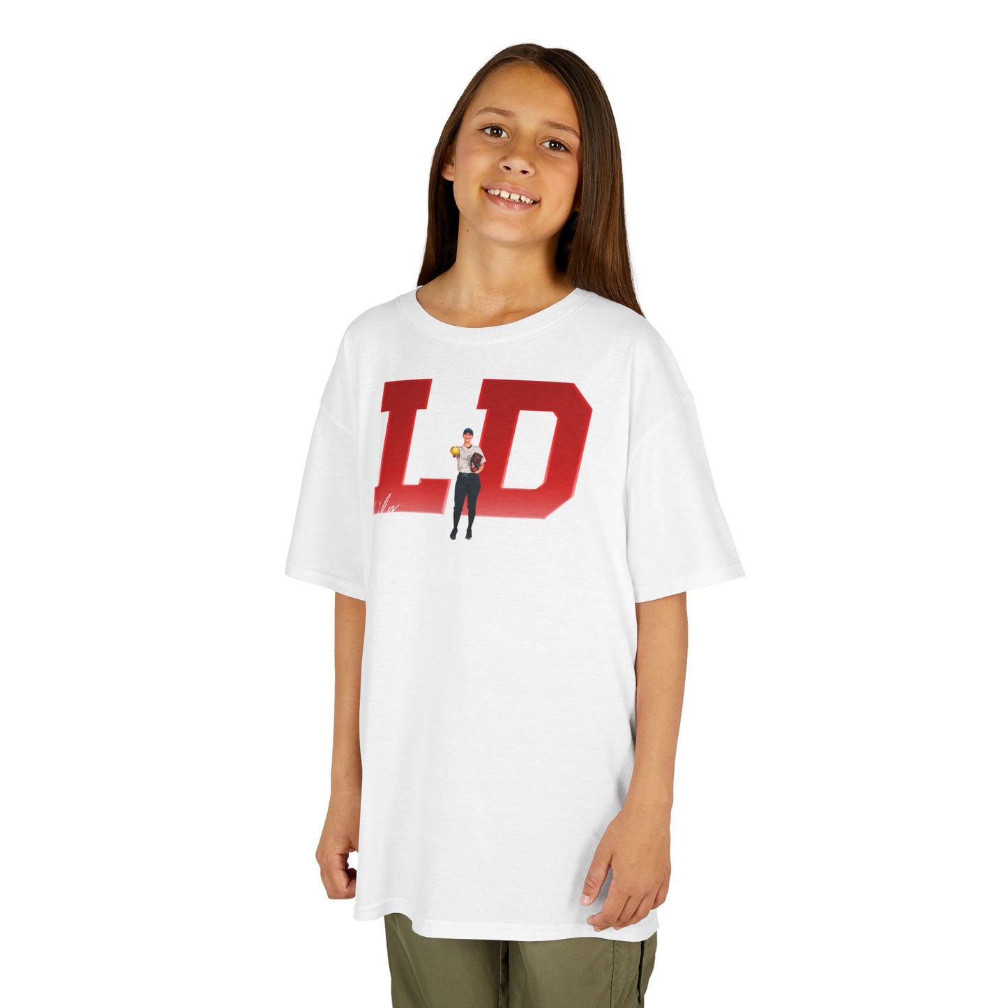 Lily Delmain Big Initials Kids Tee