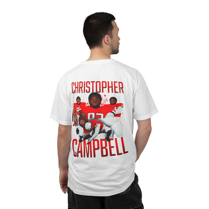 Christopher Campbell Logo Front & Back Premium Tee