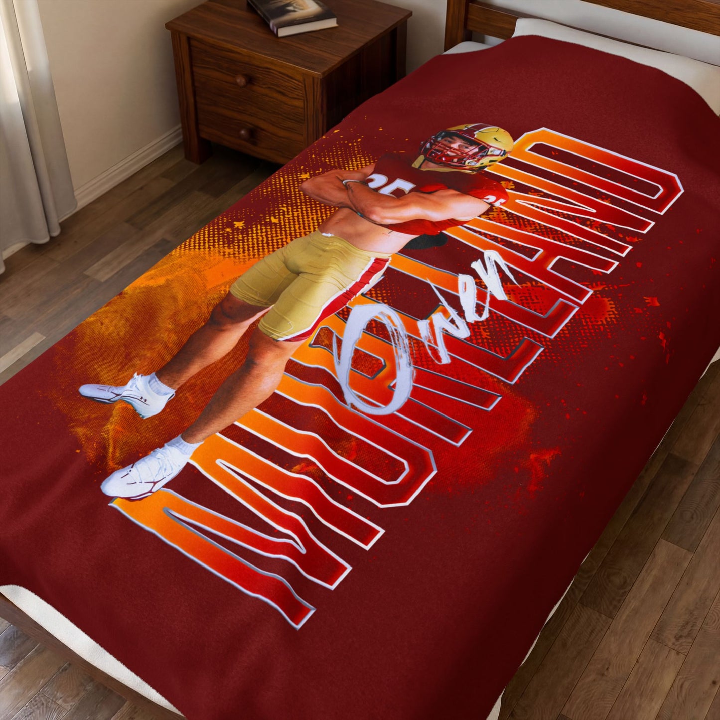 Owen Moreland 60"-80" Plush Blanket