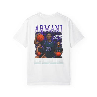 Armani Cole Logo Front & Back Premium Tee