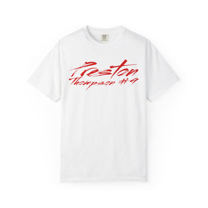 Preston Thompson Cursive Name & Number Premium Tee