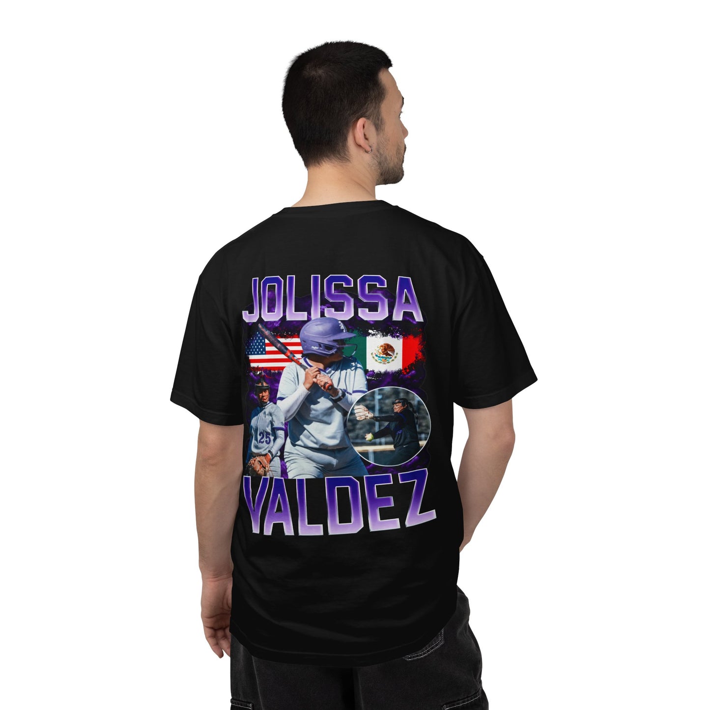 Jolissa Valdez Logo Front & Back Premium Tee