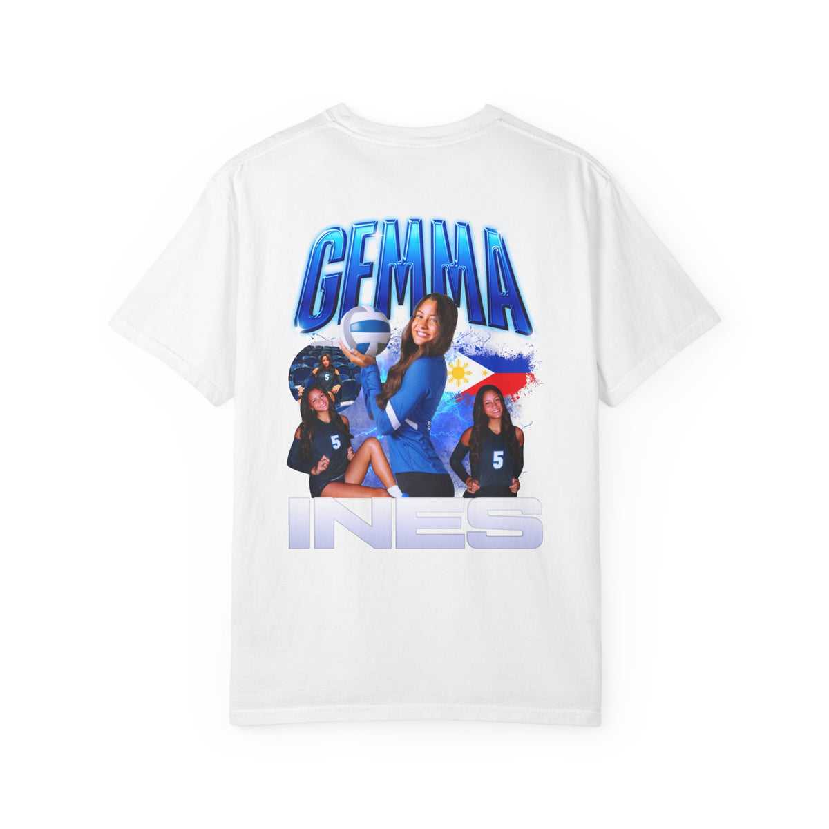 Gemma Ines Logo Front & Back Premium Tee