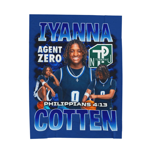 Iyanna Cotten 60"-80" Plush Blanket