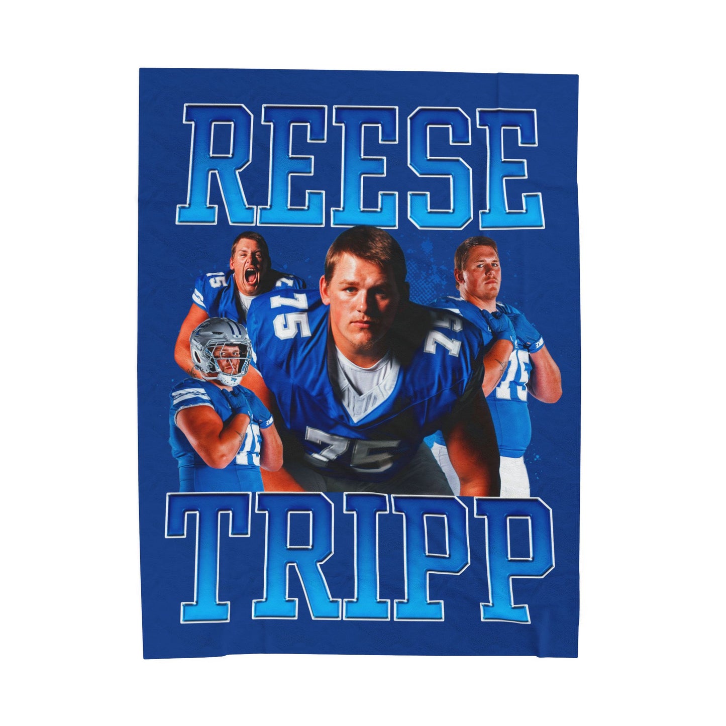 Reese Tripp 60"-80" Plush Blanket