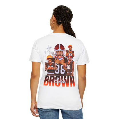 Selah Brown Logo Front & Back Premium Tee