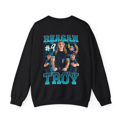 Reagan Troy Logo Front & Back Crewneck