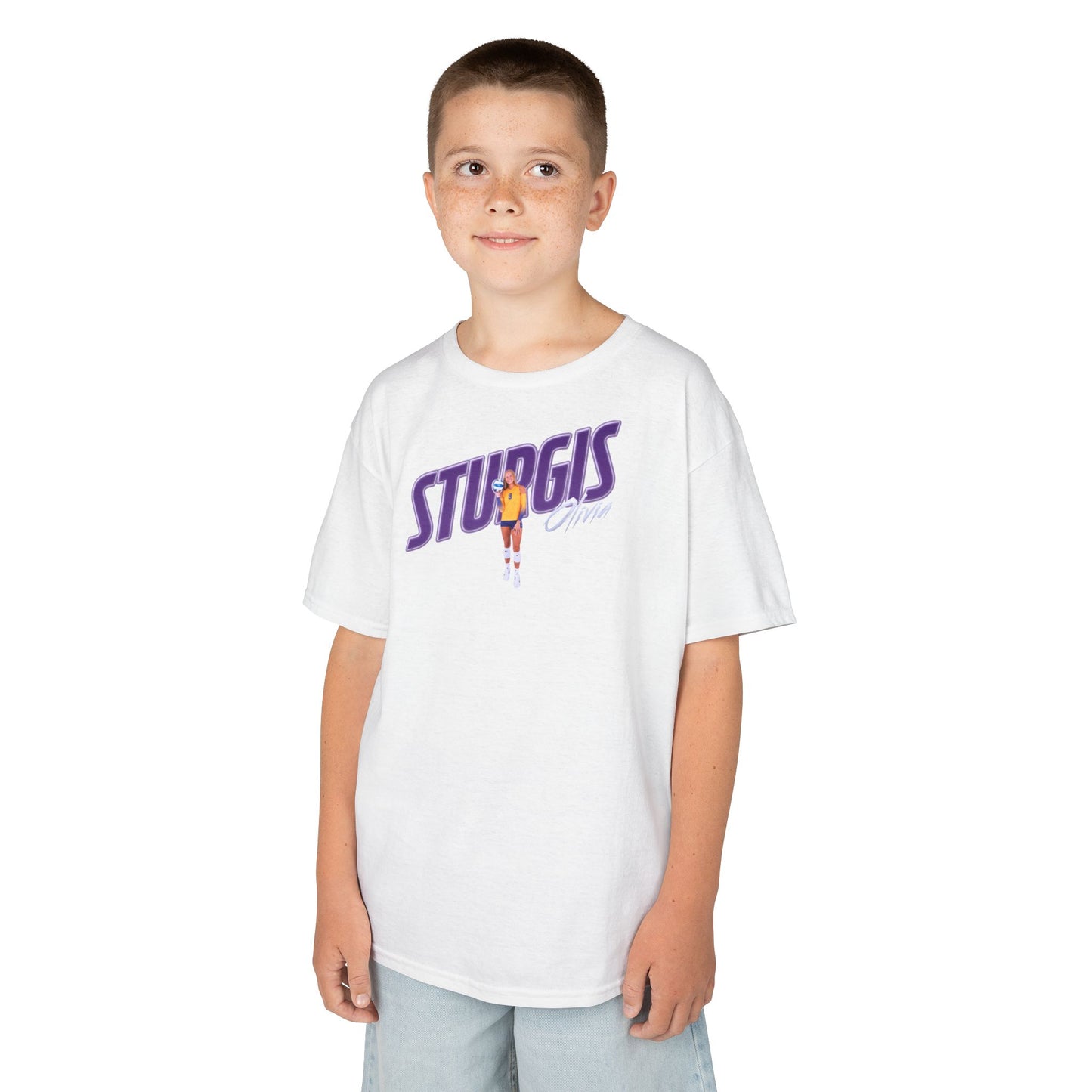 Olivia Sturgis Cursive Combo Colored Kids Tee