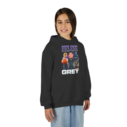 Uelese Grey Kids Hoodie