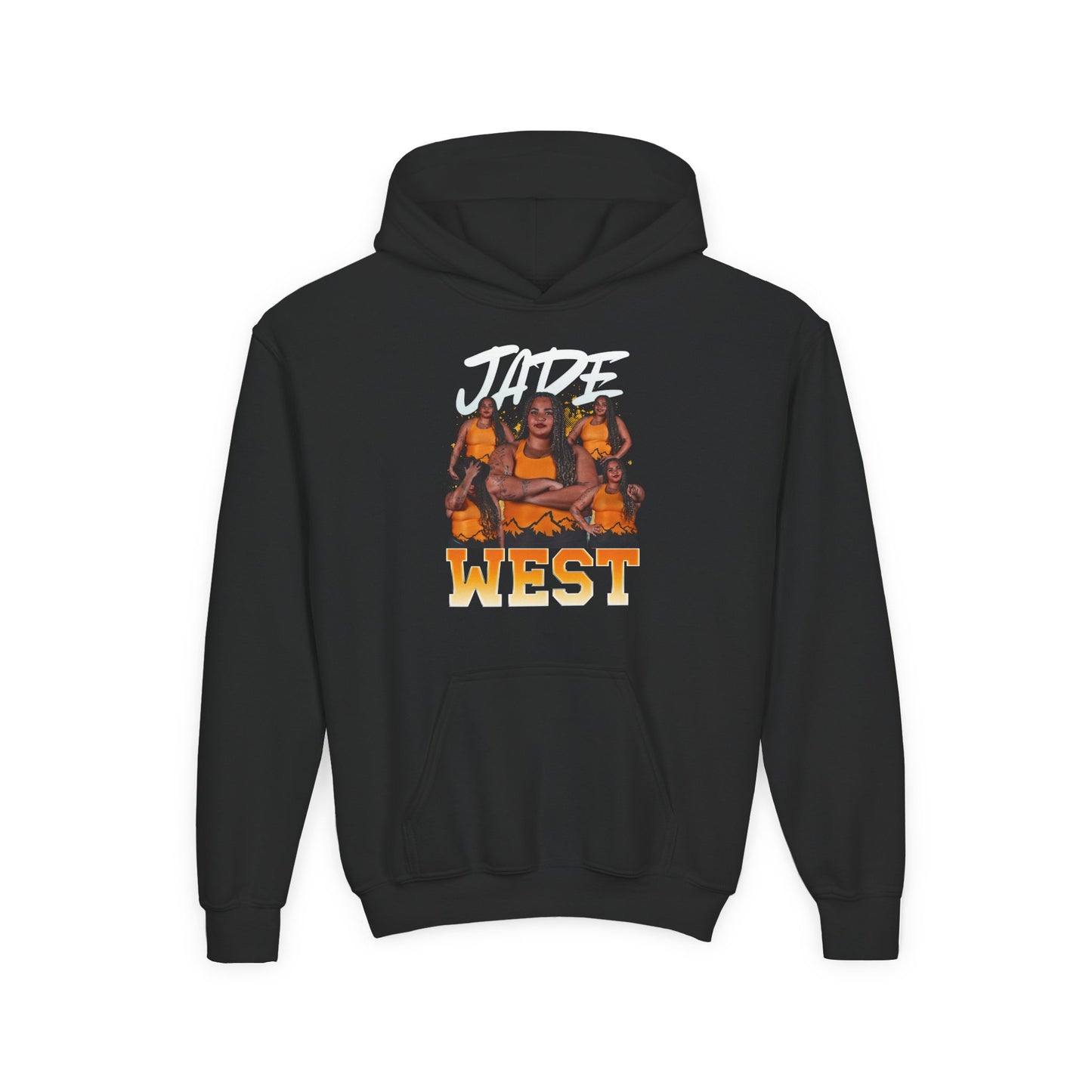 Jade West Colored & White Combo Kids Hoodie