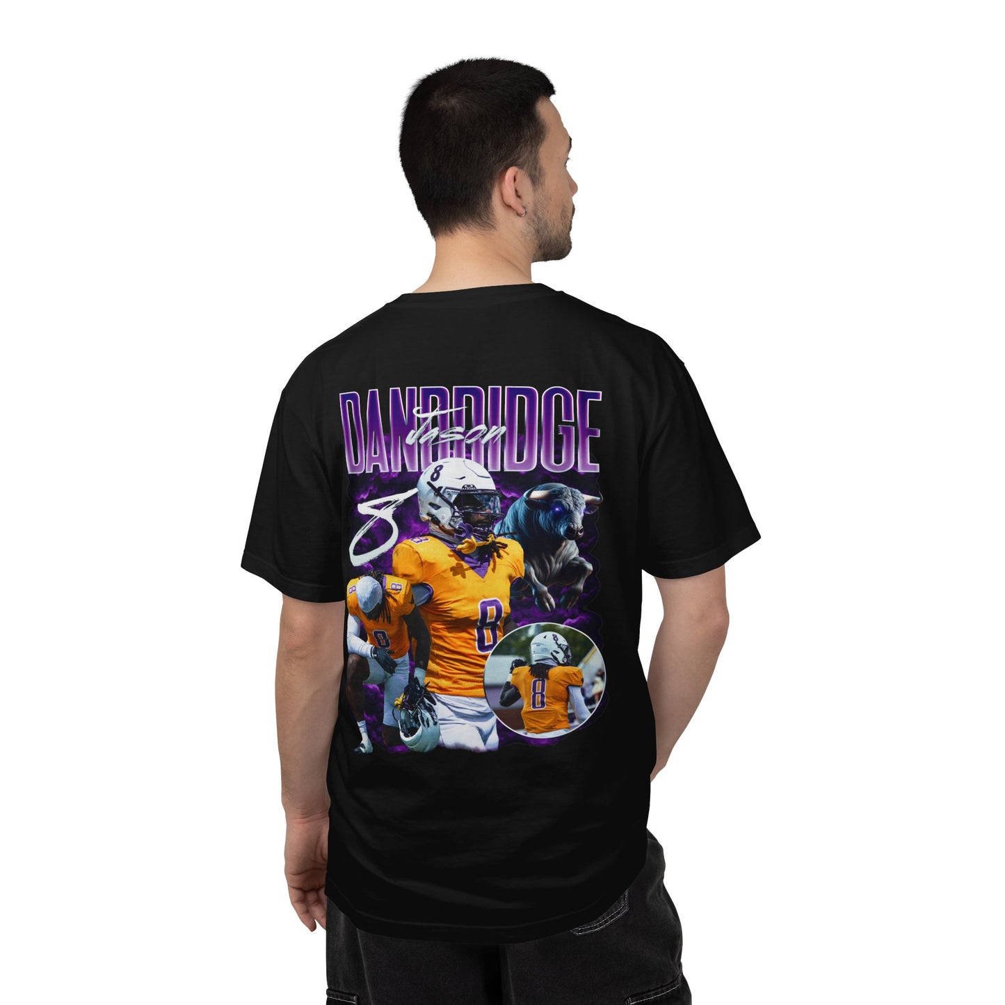 Jason Dandridge Logo Front & Back Premium Tee