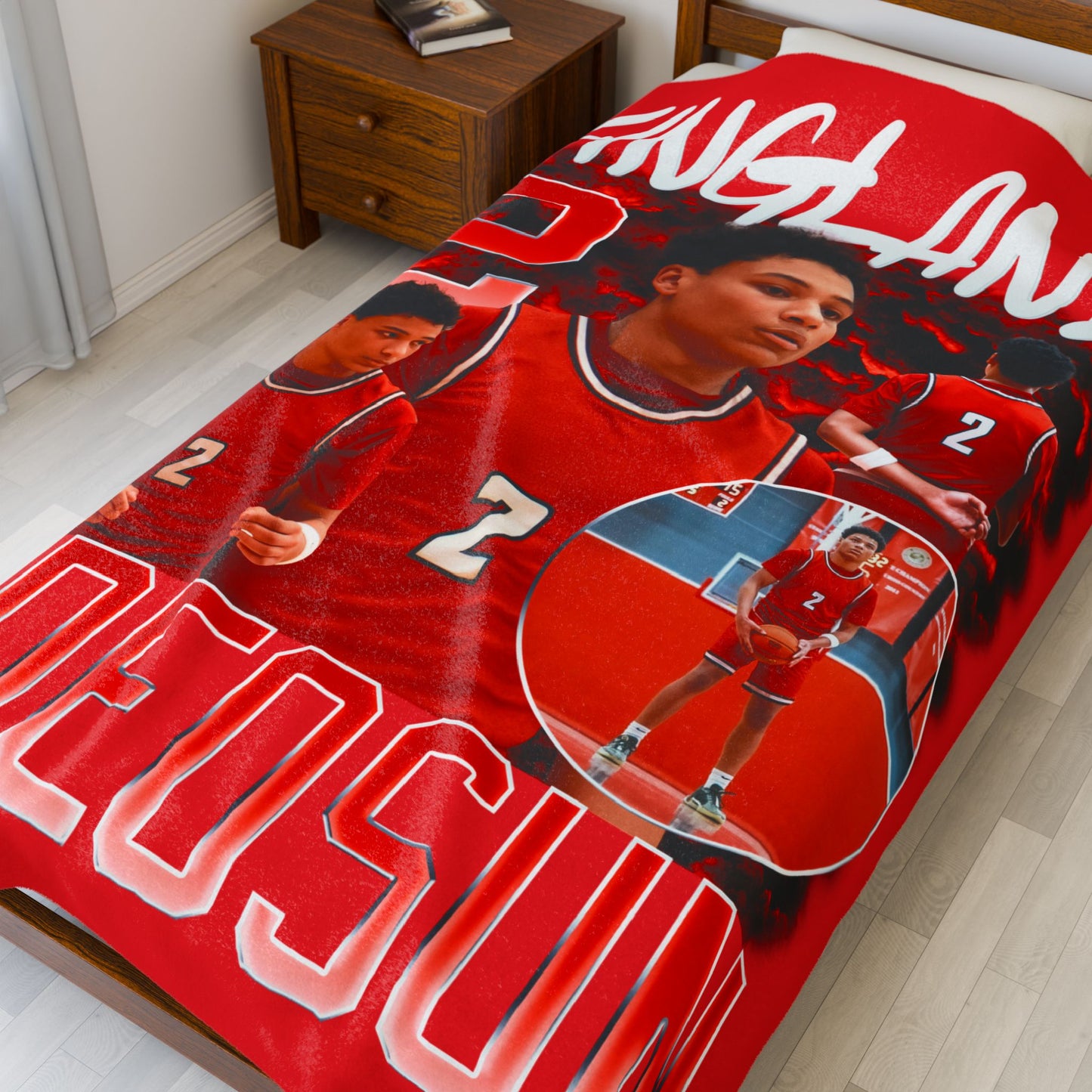 Kingland Adeosun 60"-80" Plush Blanket